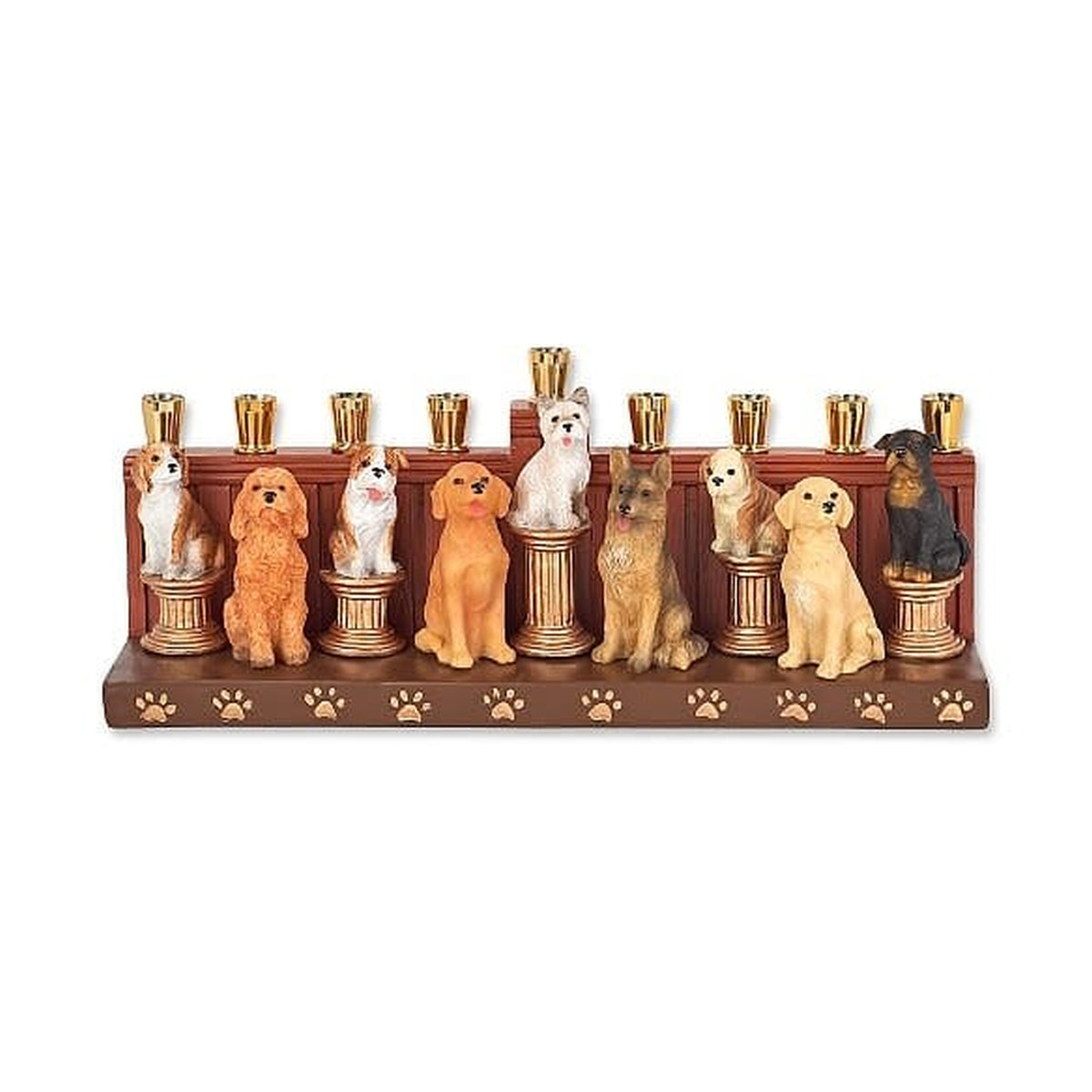 Dog Menorah