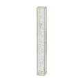 Acrylic Mezuzah with Silver Glitter, 10cm