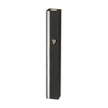 Modern Aluminum Mezuzah, 12cm- Black with Silver Stripe