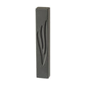 Concrete Effect Mezuzah, Black, 12cm