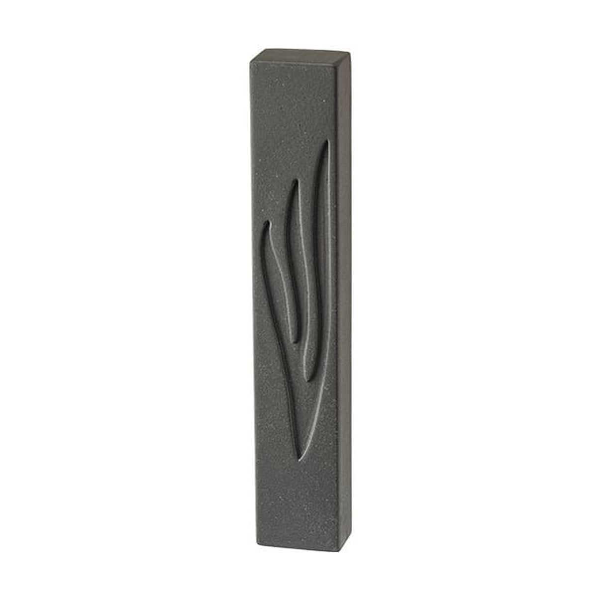 Concrete Effect Mezuzah, Black, 12cm