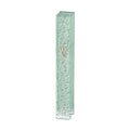 Glass Mezuzah with Silicon Cork 7 cm - "Bubbles" Design