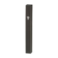 Heavy-Duty Black Plastic Mezuzah, 12cm