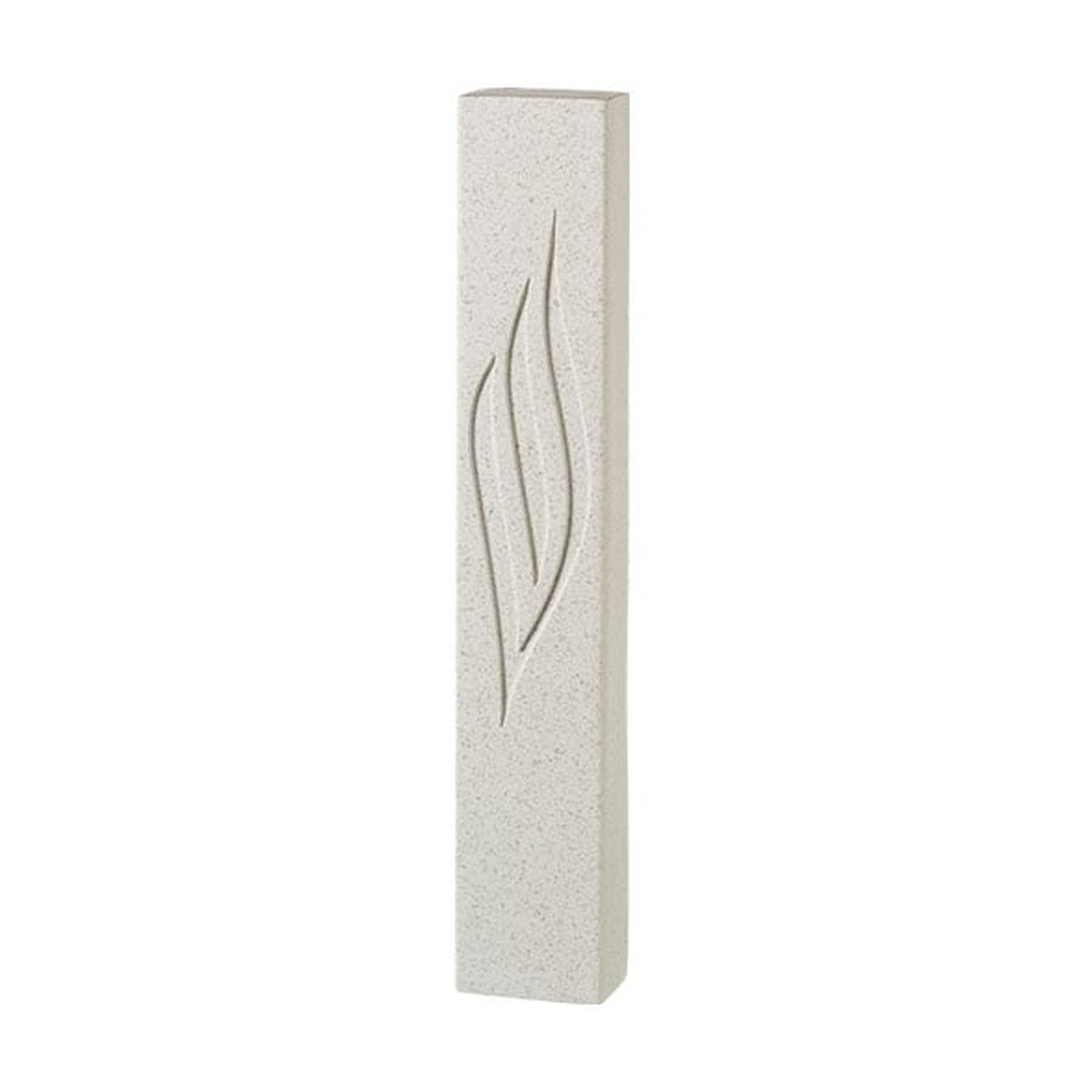 Stone-Effect Polyresin Mezuzah, 12cm