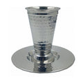 Kiddush Cup with Tray, Chagall Design