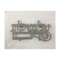 Washing Towel Holder, Laser-Cut Stainless Steel