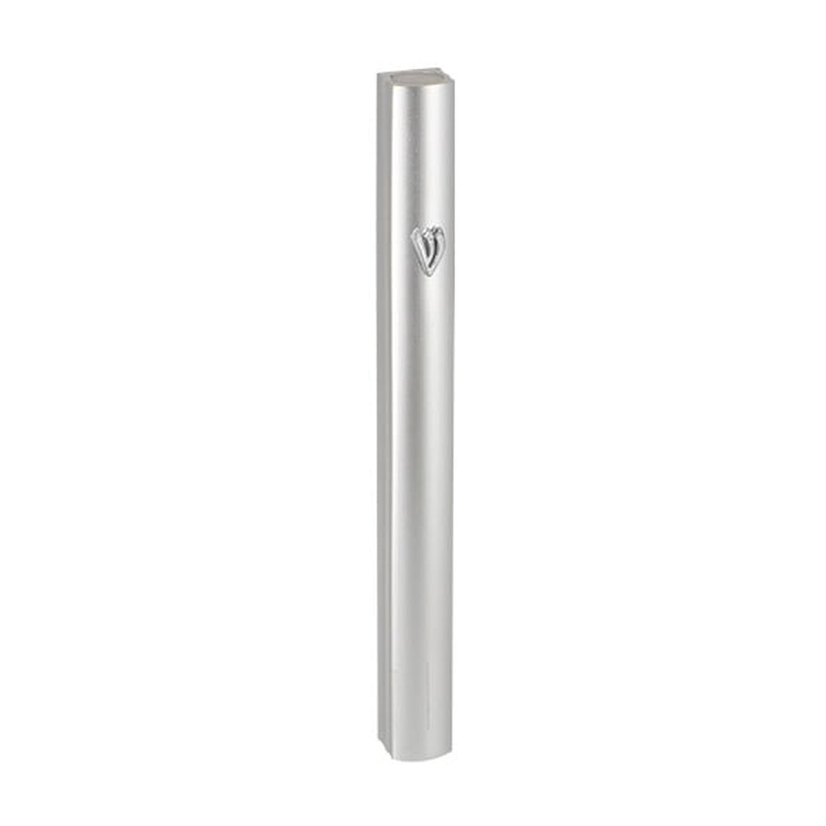 Silver Aluminum Mezuzah, 15cm