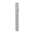 Silver Aluminum Mezuzah, 12cm