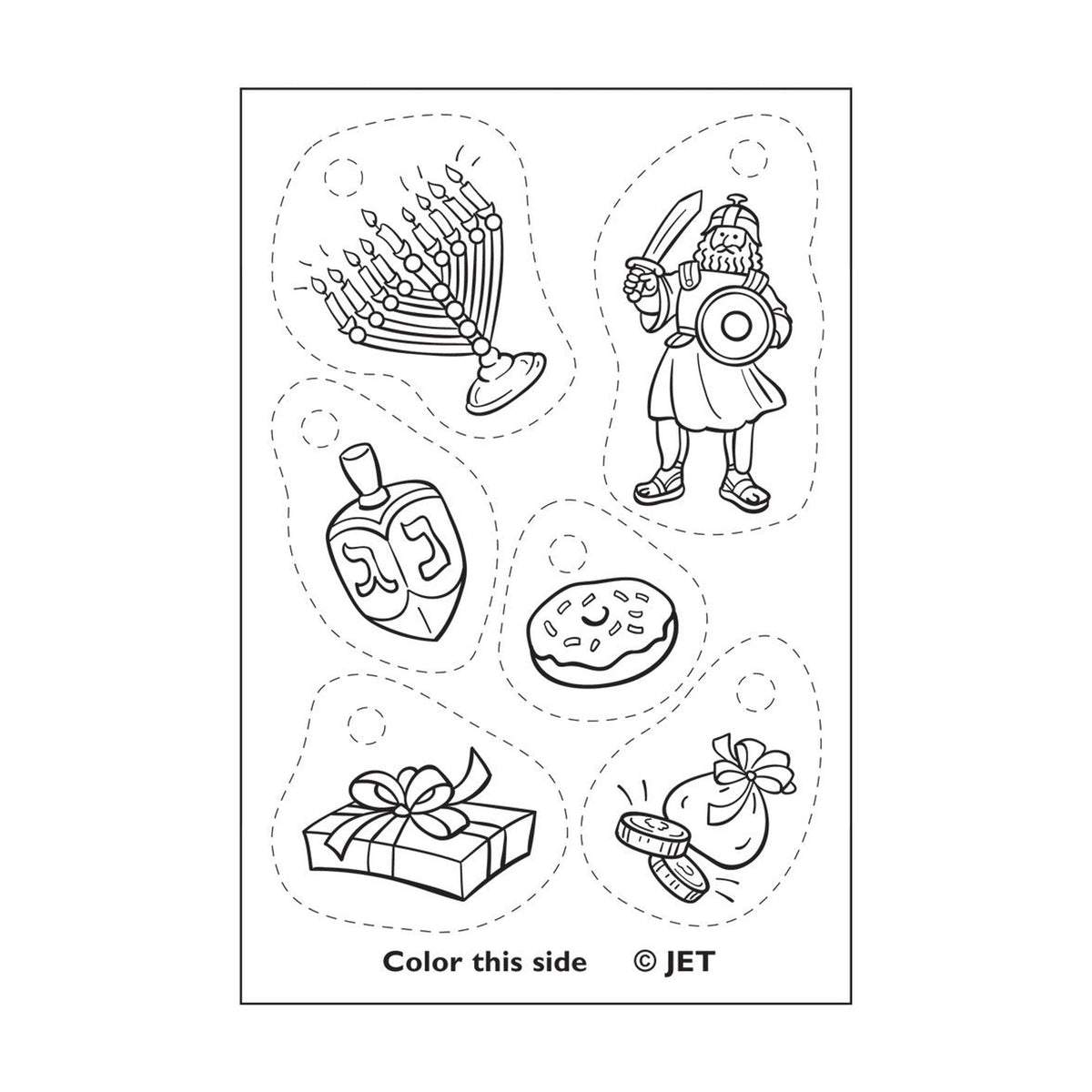 Chanukah Shrink Art