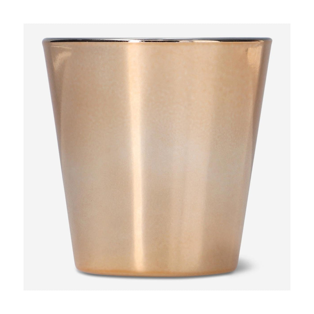 Kiddush Cup, Glass & Stainless Steel