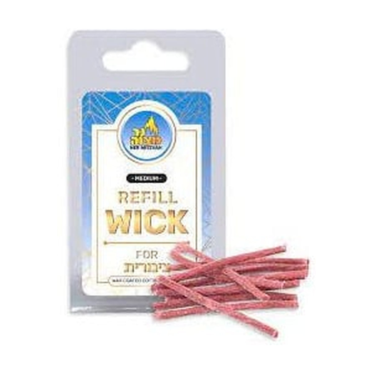 Wax-Coated Cotton Wicks, 50-Pack
