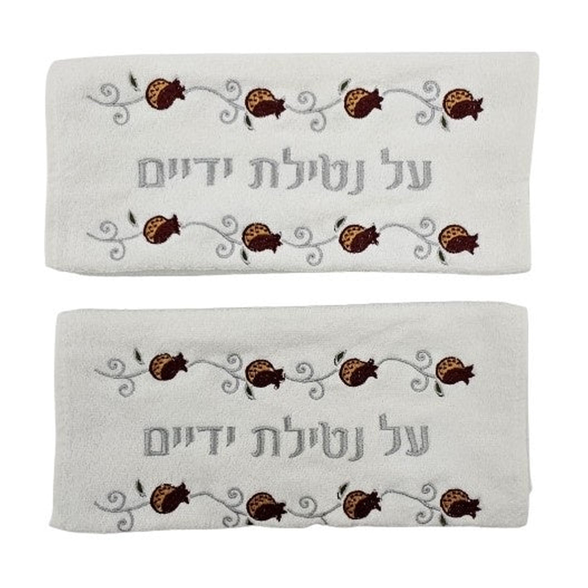 Pair of Cotton Hand Towels  30x60 cm