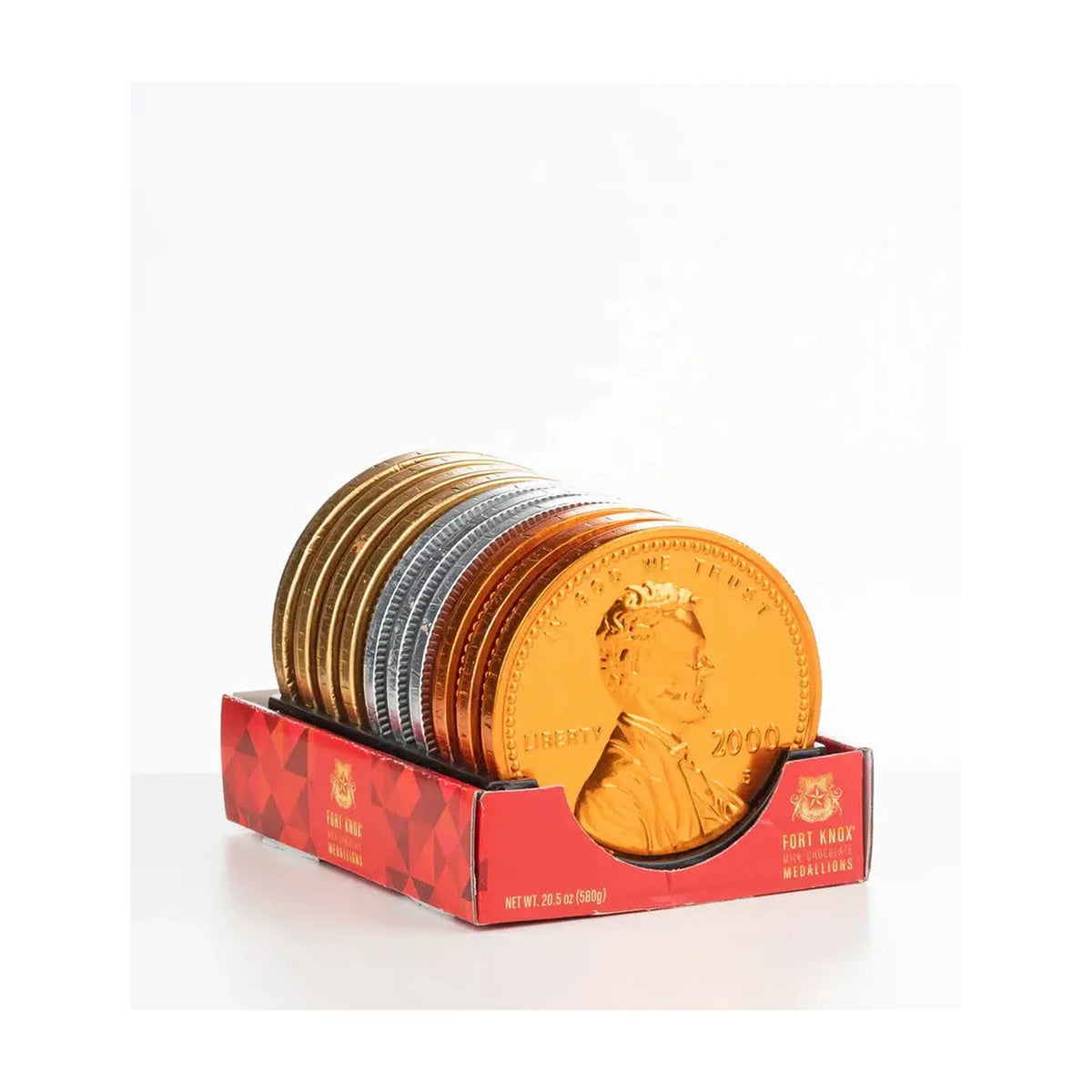 Huge Milk Chocolate  Medallions, Assorted Colours (Gold/Silver/Copper)
