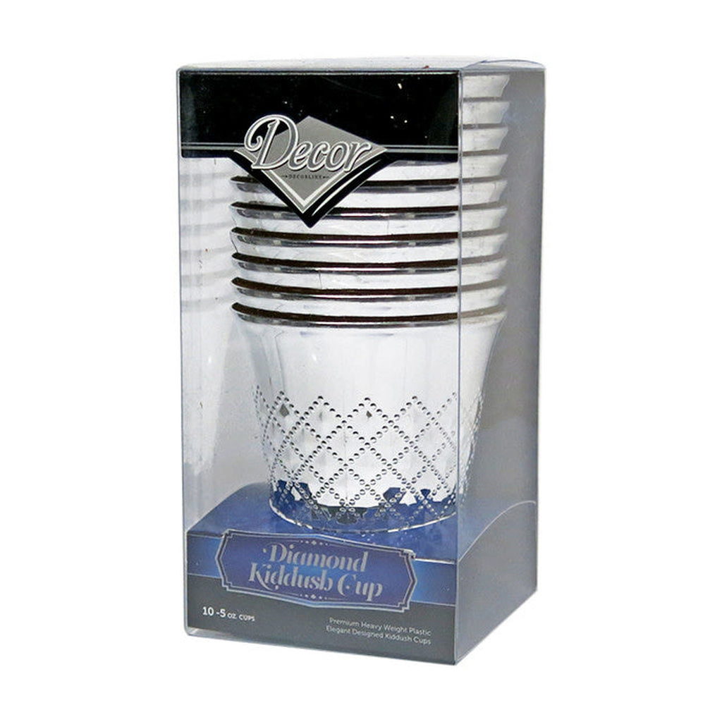 Disposable Kiddush Cups, 10pcs