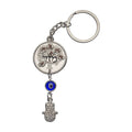 Mazal - Eye & Hamsa - Keychain