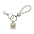 Choshen Stones Silver/White - Keychain