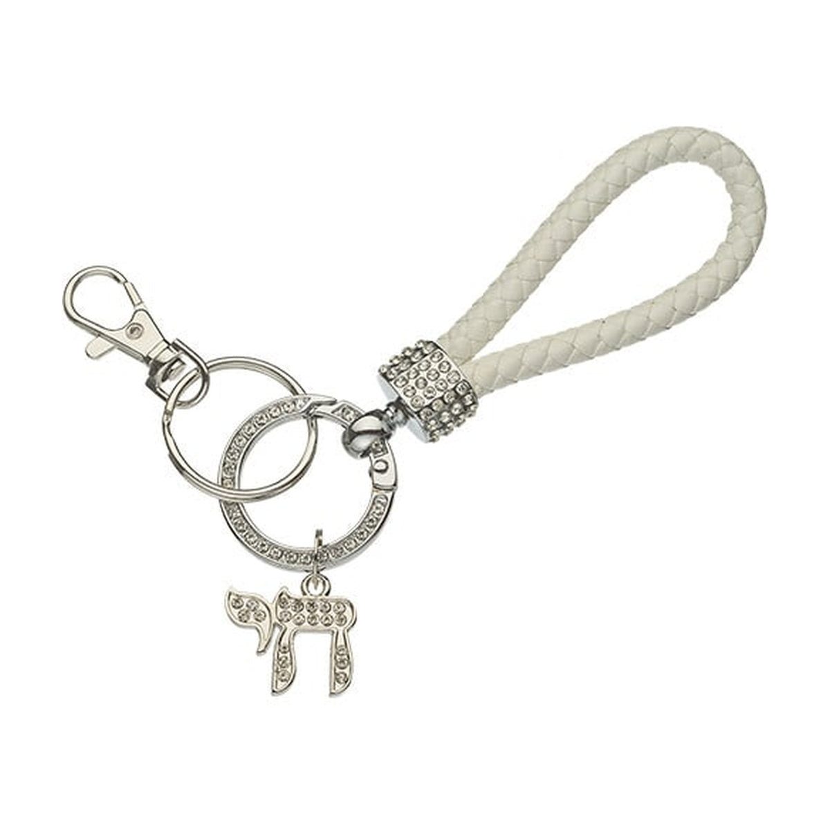 Chai Silver/White - Keychain