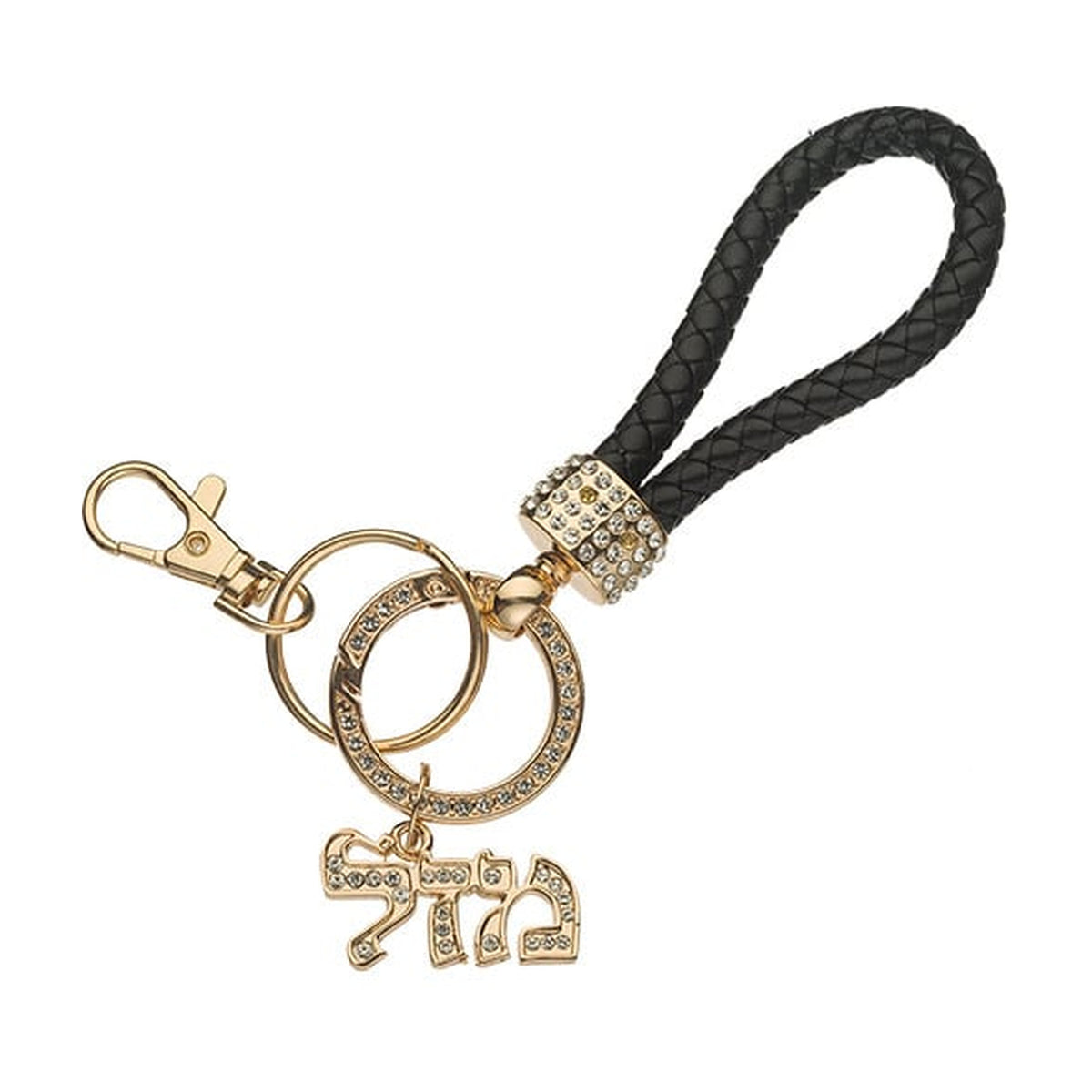 Mazal Black/Gold - Keychain