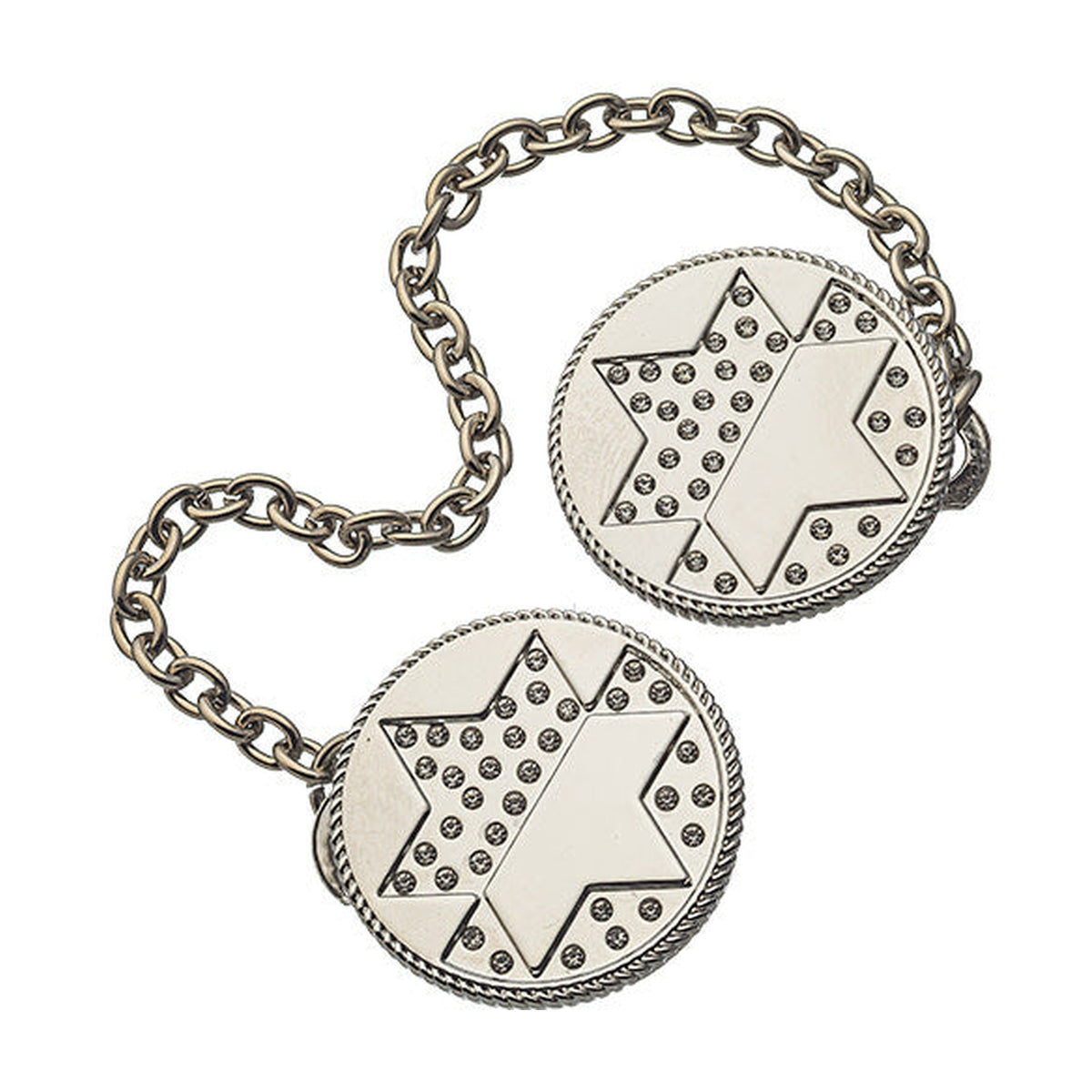 Nickel Tallit Clips (9 cm)