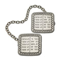 Nickel Tallit Clips (9 cm)