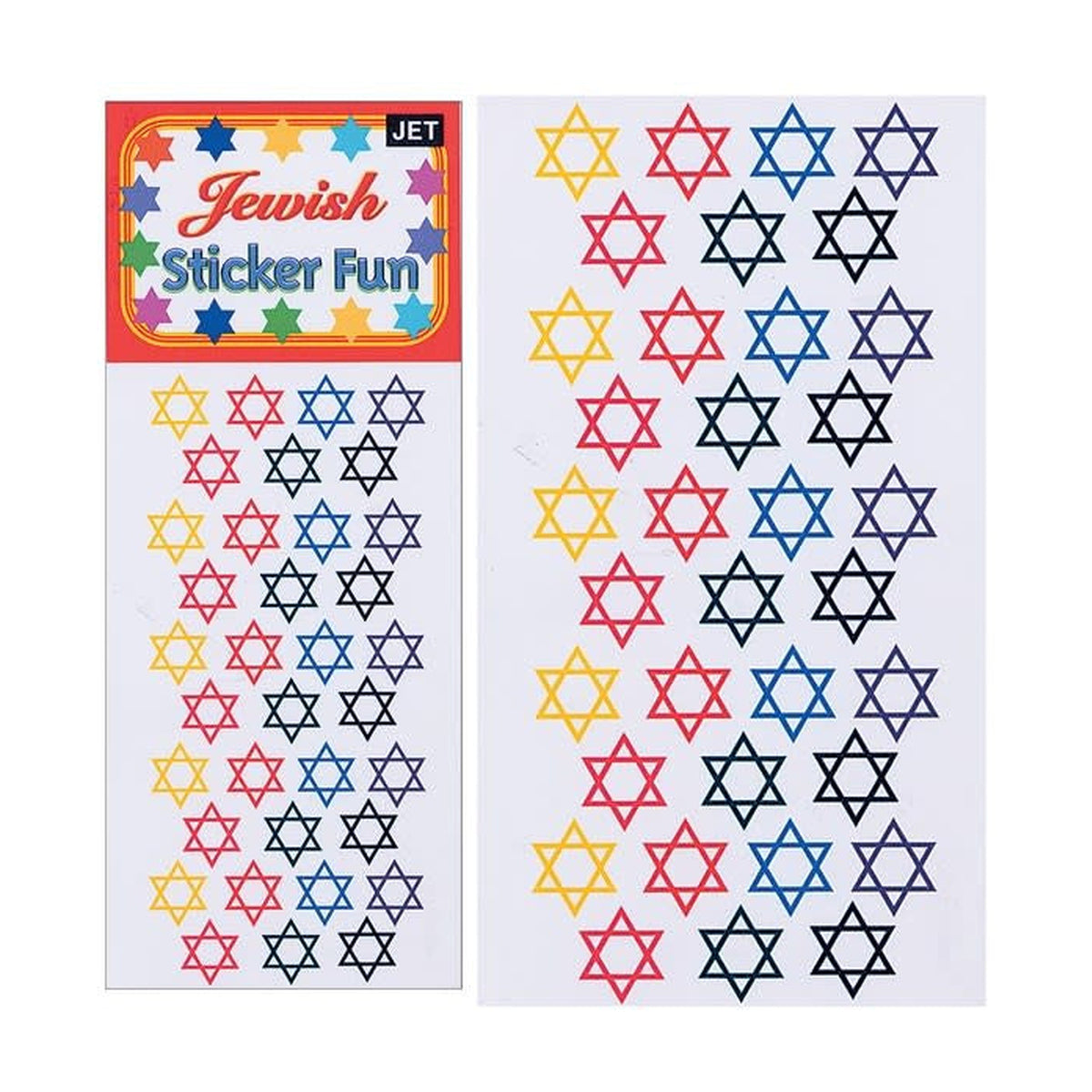 Magen David Prismatic Stickers