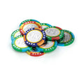 Milk Chocolate Chocolate Casino Chips, 18 Bags of 1.47oz/42g