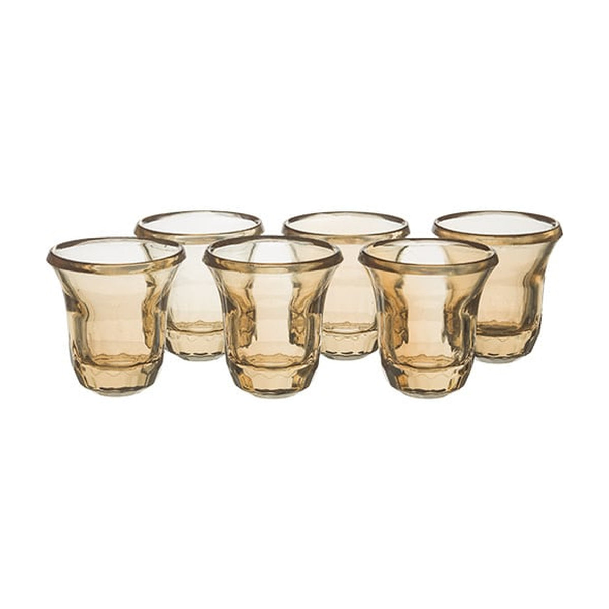 Crystal Kiddush Set with 6 Cups