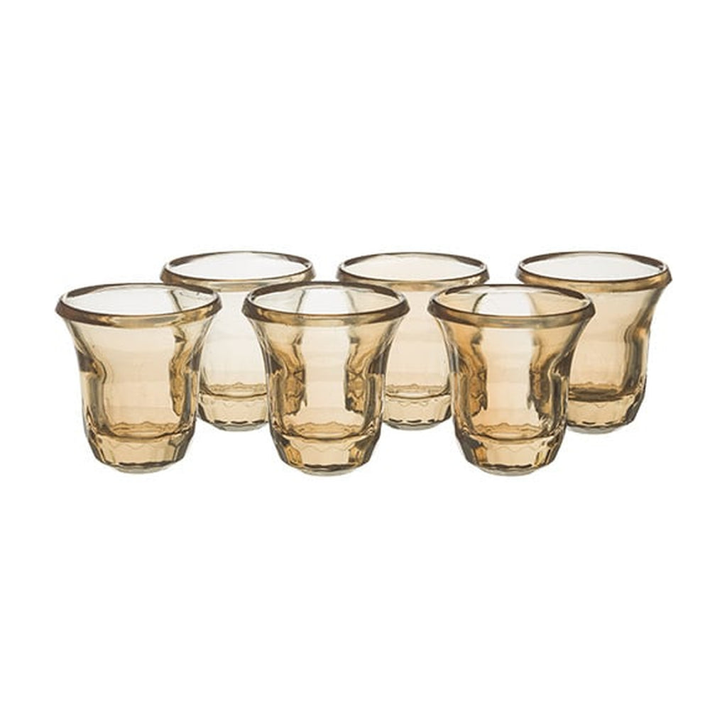 Crystal Kiddush Set with 6 Cups