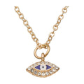 Gold Eye Necklace