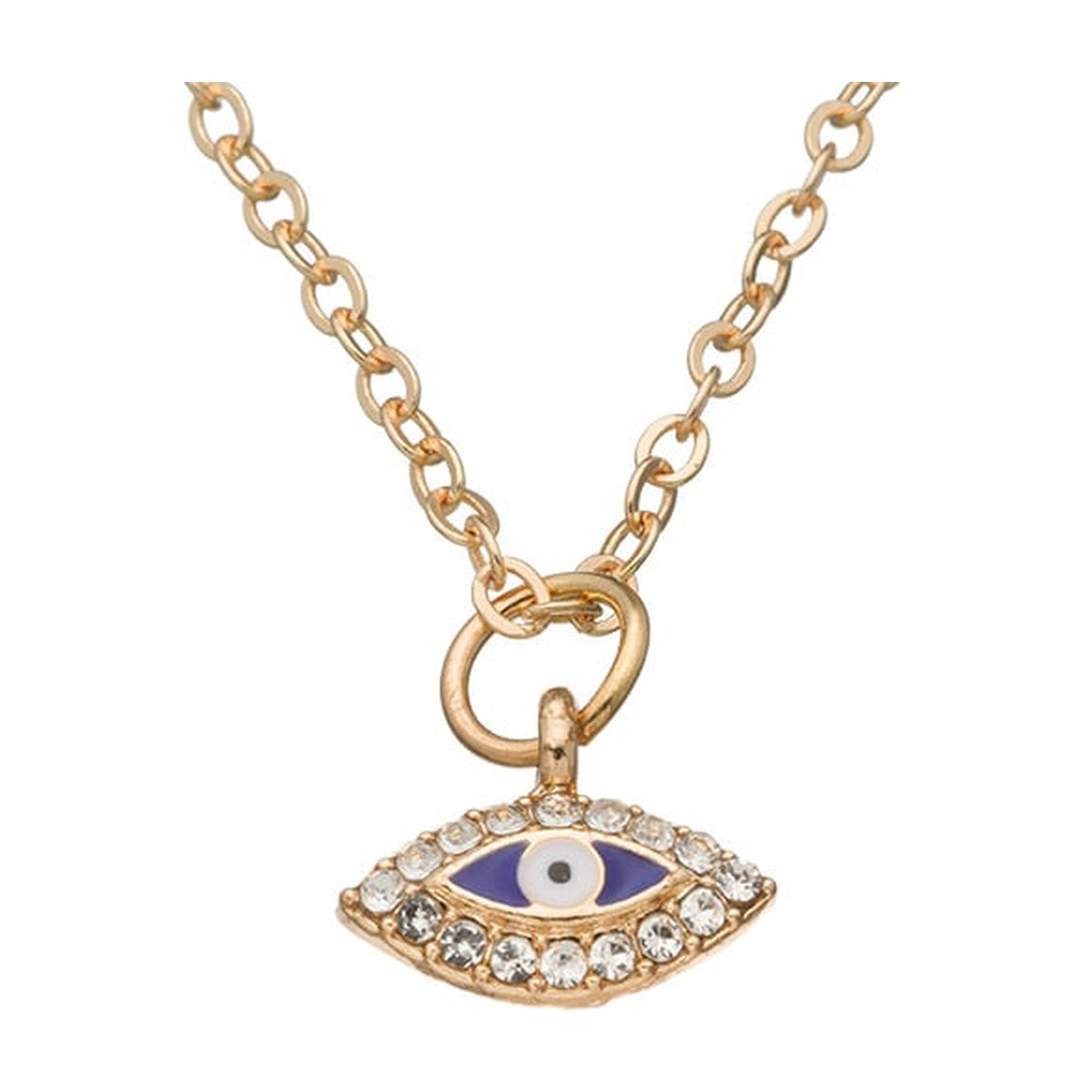 Gold Eye Necklace