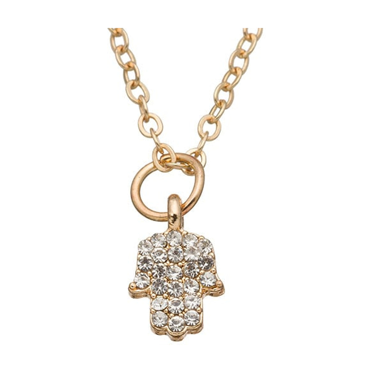 Gold Hamsa Necklace