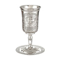 Elijah Cup with Tray, Nickel