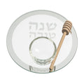 Glass Plate For Apple In Honey
