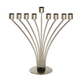 Oil Menorah, Stainless Steel