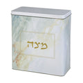 Aluminum Matzah Box ,  Marble