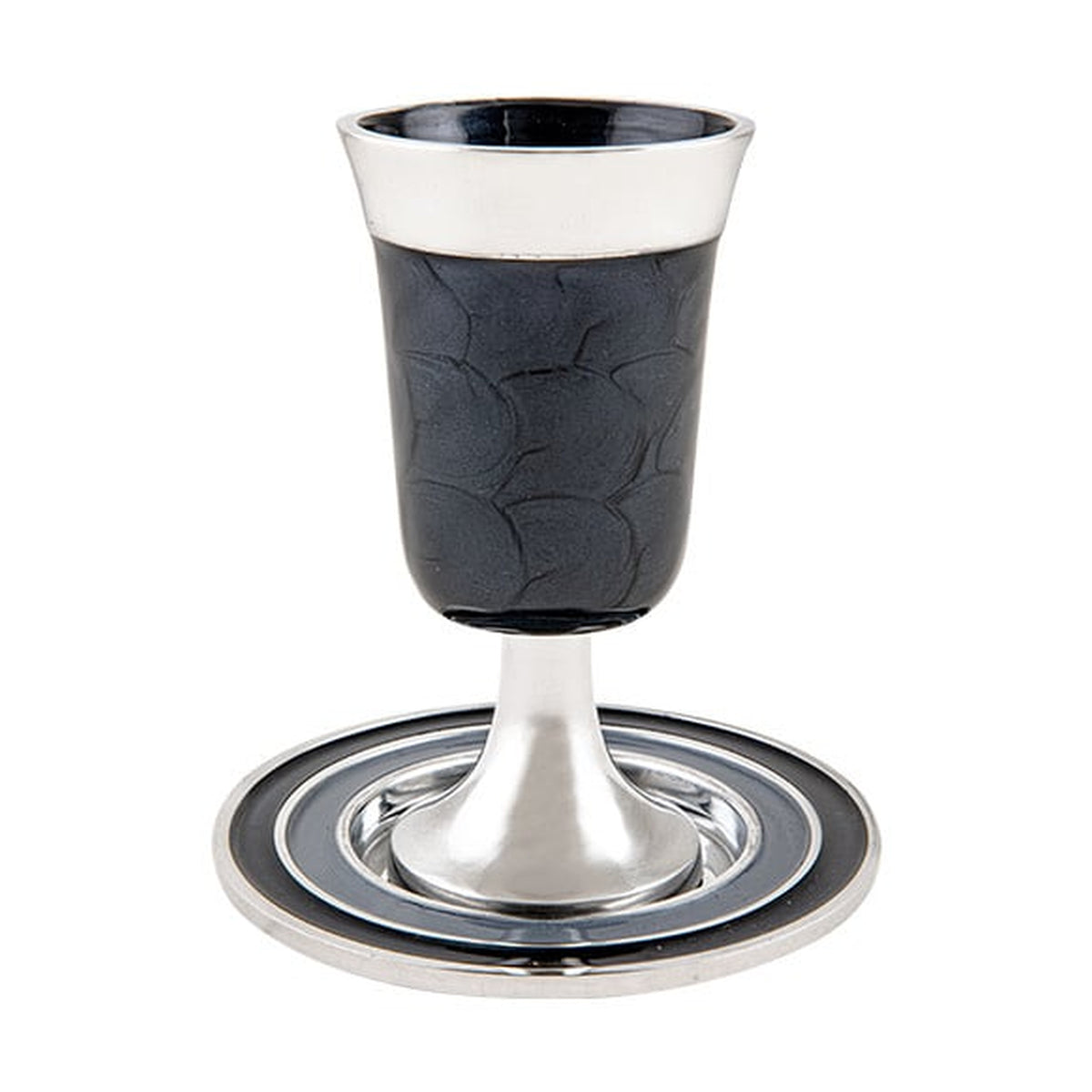 Kiddush Cup Set, Stemmed, Aluminum