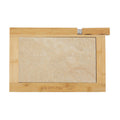 Challah Tray, Bamboo with Ceramic Tile