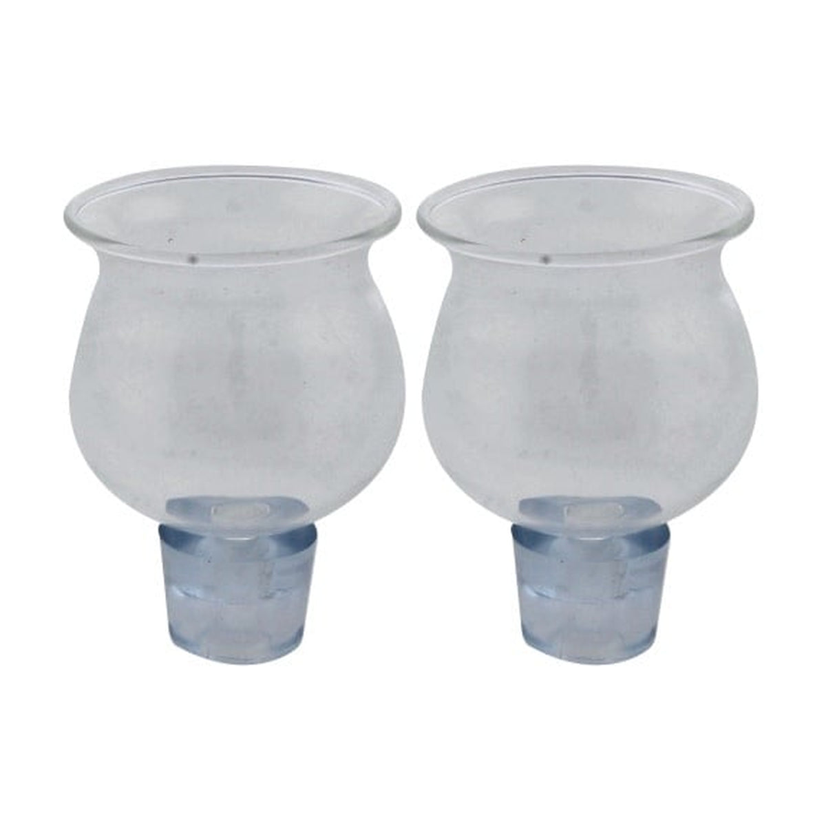 Glass Oil Cups, 2pcs