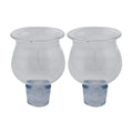 Glass Oil Cups, 2pcs