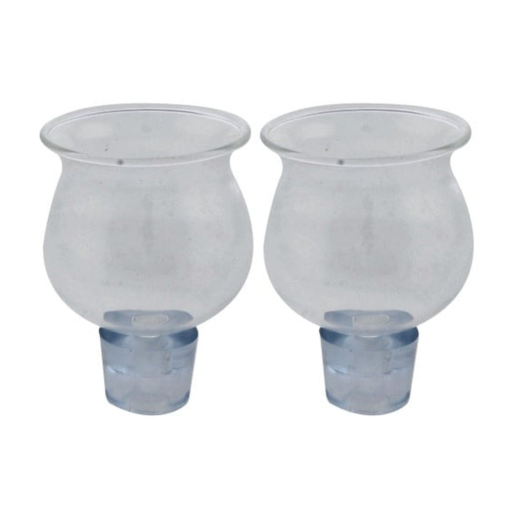 Glass Oil Cups, 2pcs