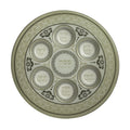 Seder Plate, Glass, 14in