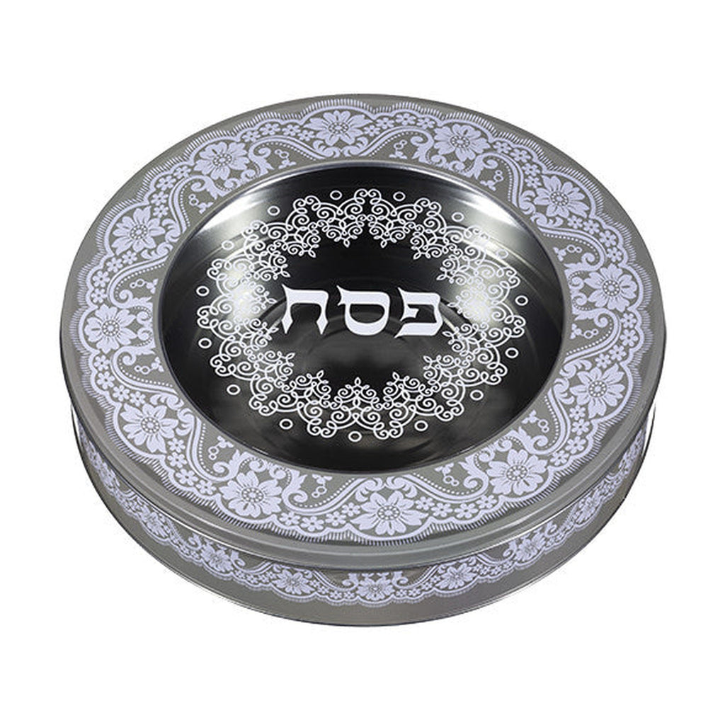 Matzah Box for Handmade Shmurah Matzah, Aluminum