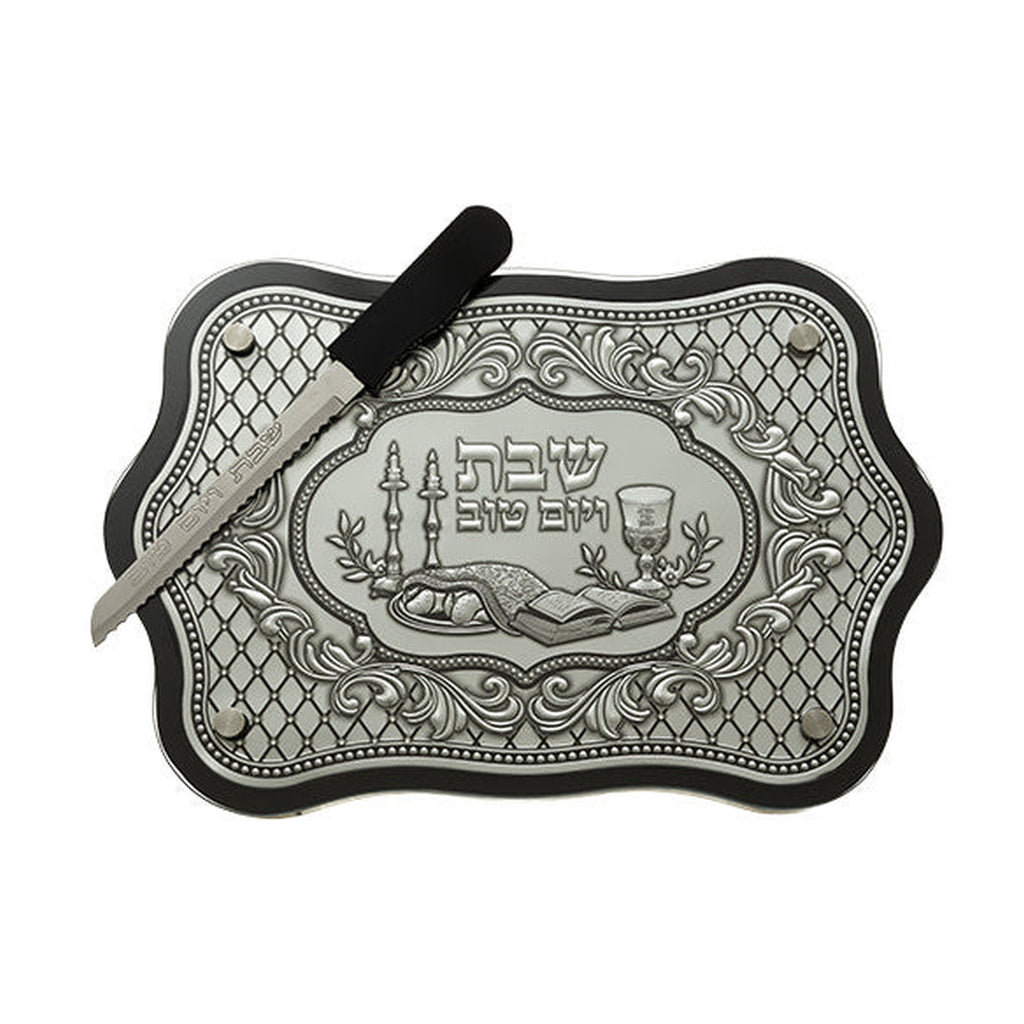 Challah Board with Knife