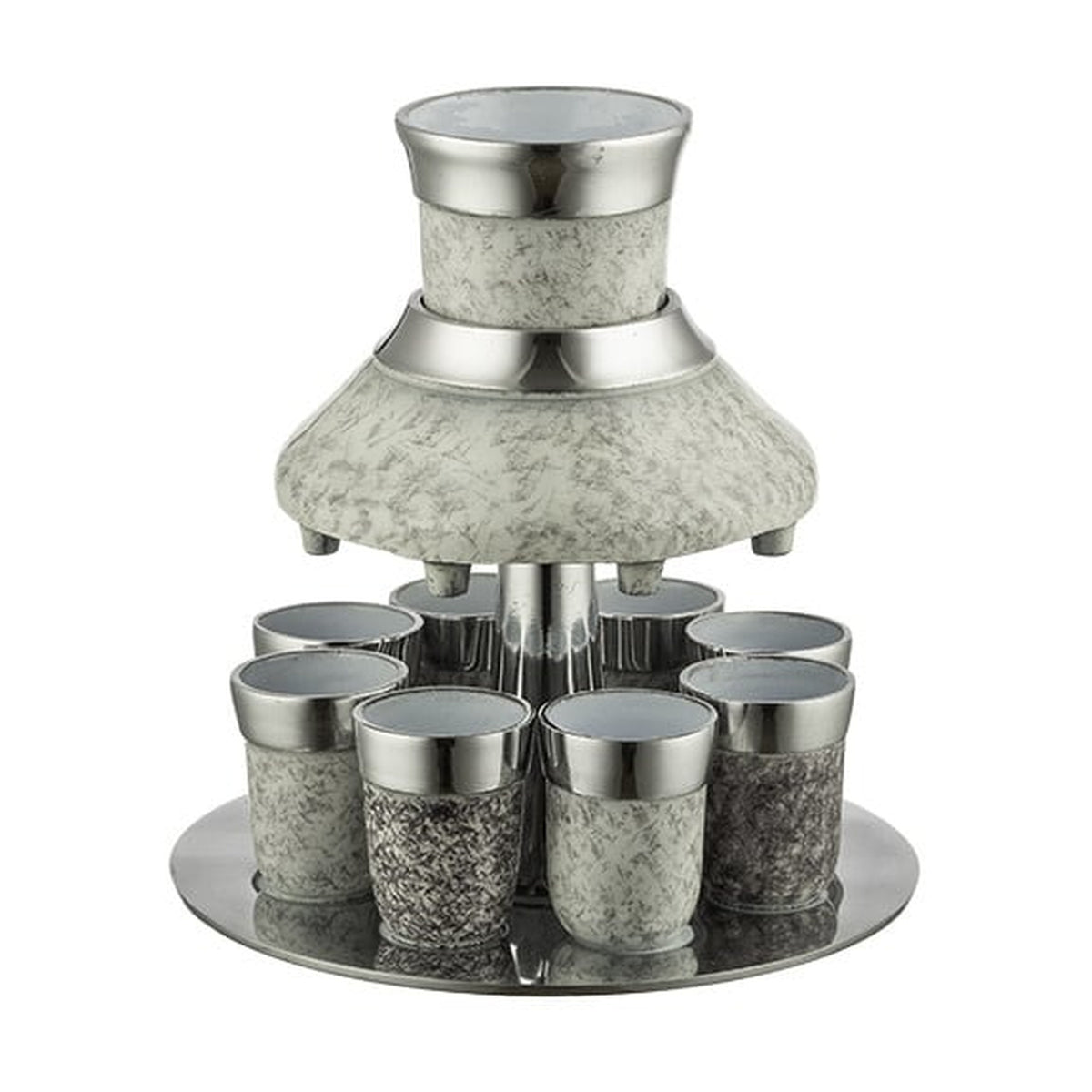 Kiddush Fountain, Aluminum with Enamel