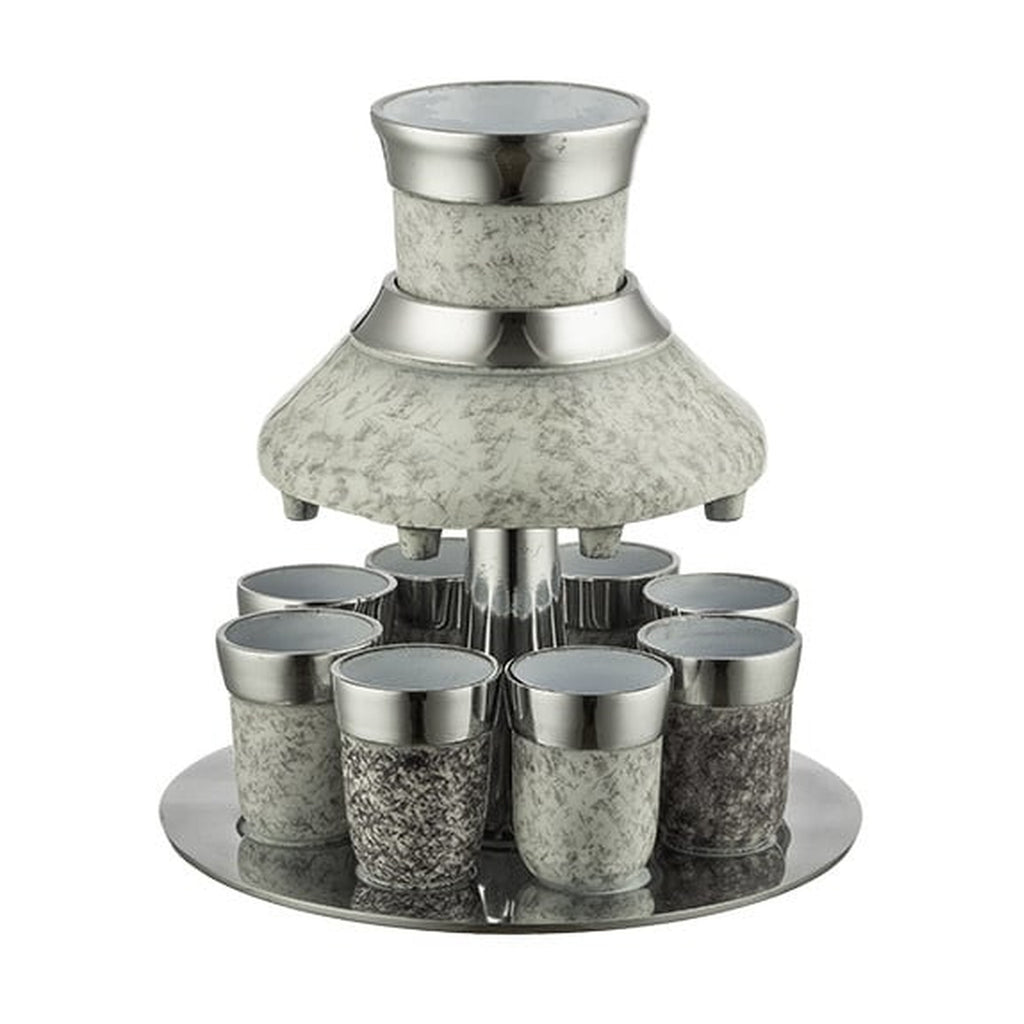 Kiddush Fountain, Aluminum with Enamel