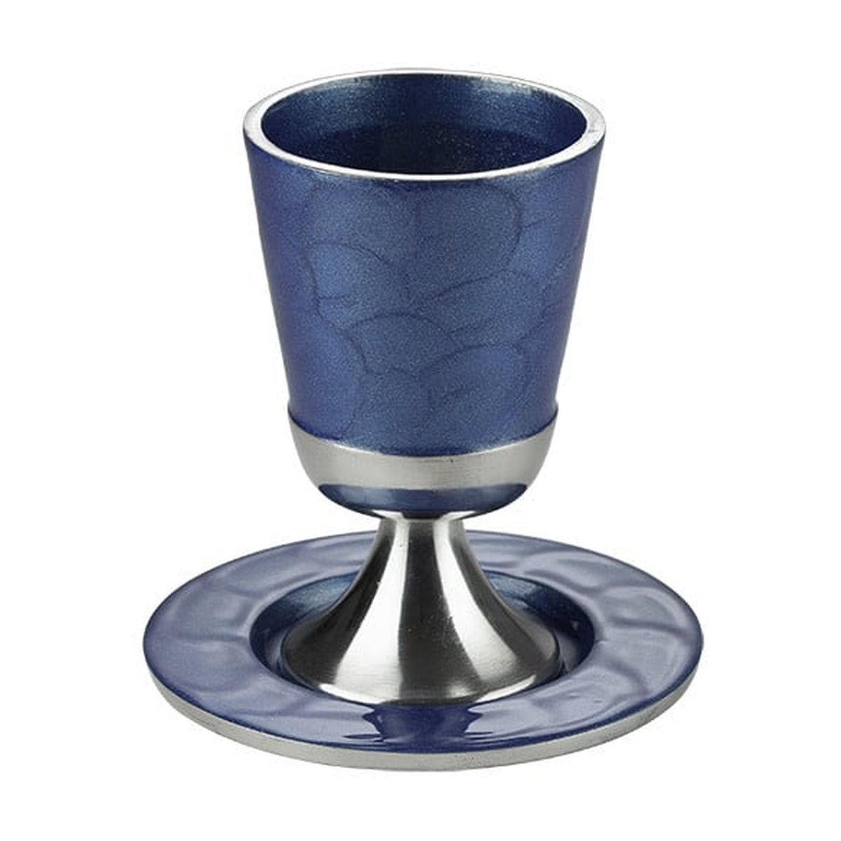 Kiddush Cup Set, Stemmed, Aluminum