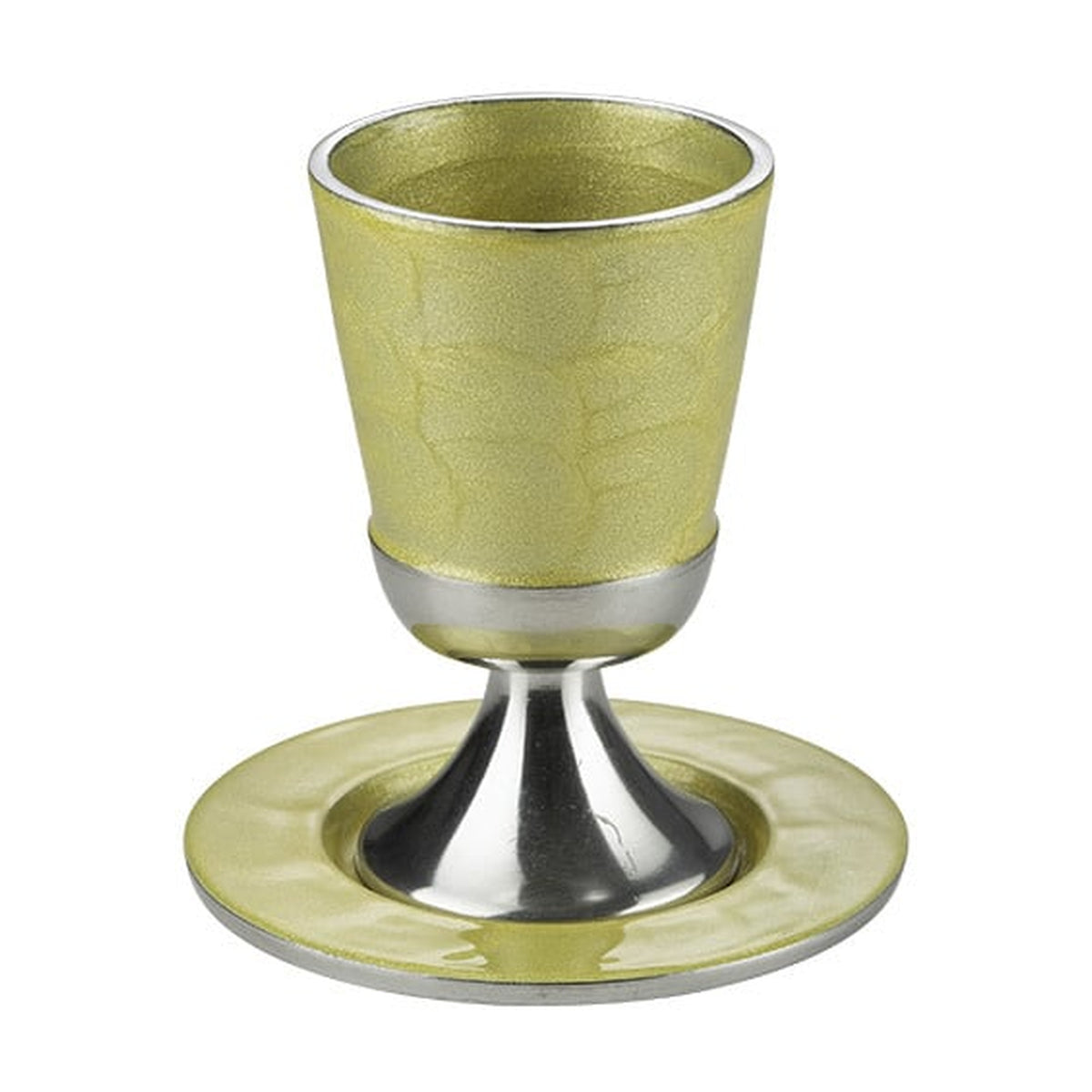 Kiddush Cup Set, Stemmed, Aluminum