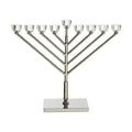 Jumbo Menorah, Aluminum with Crystal Branch Heads