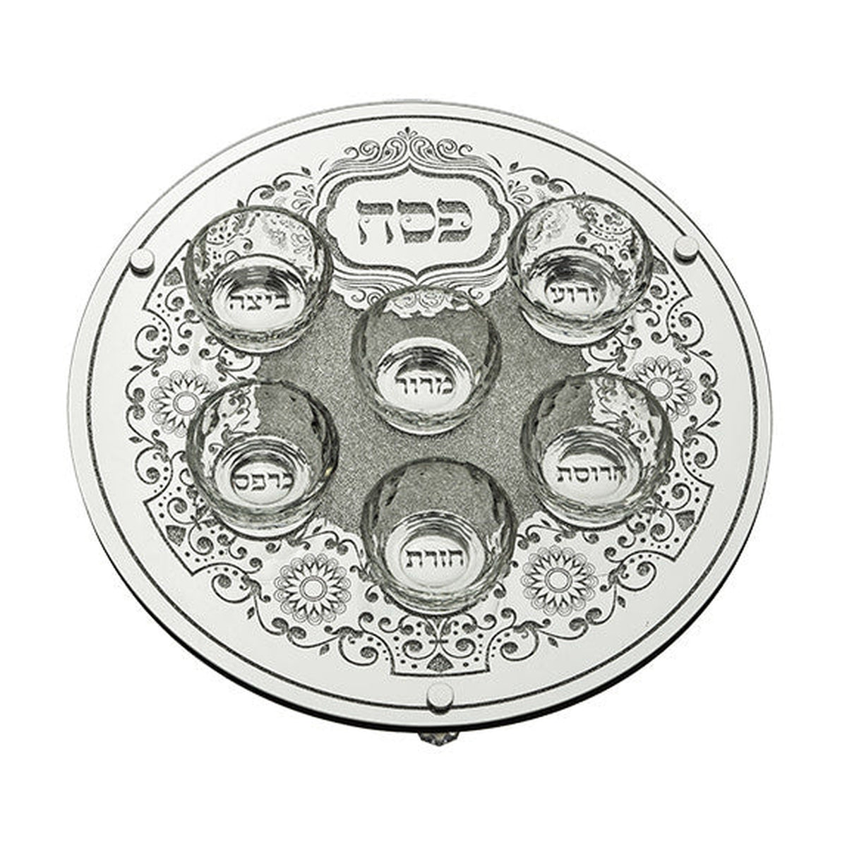 Seder Plate, Glass