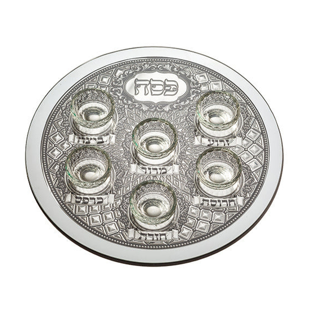Seder Plate, Glass